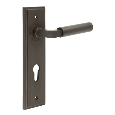 Westminster Lever Handle on Backplate