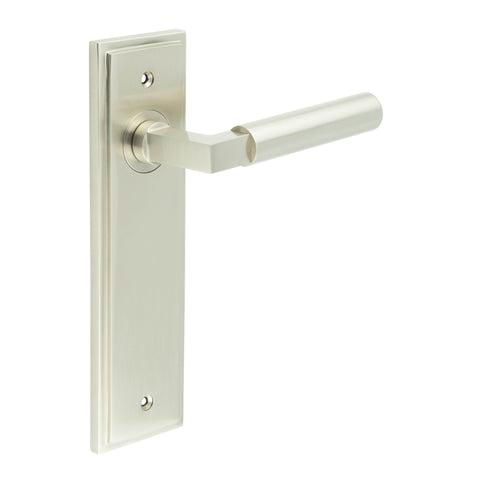 Westminster Lever Handle on Backplate