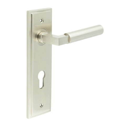 Westminster Lever Handle on Backplate