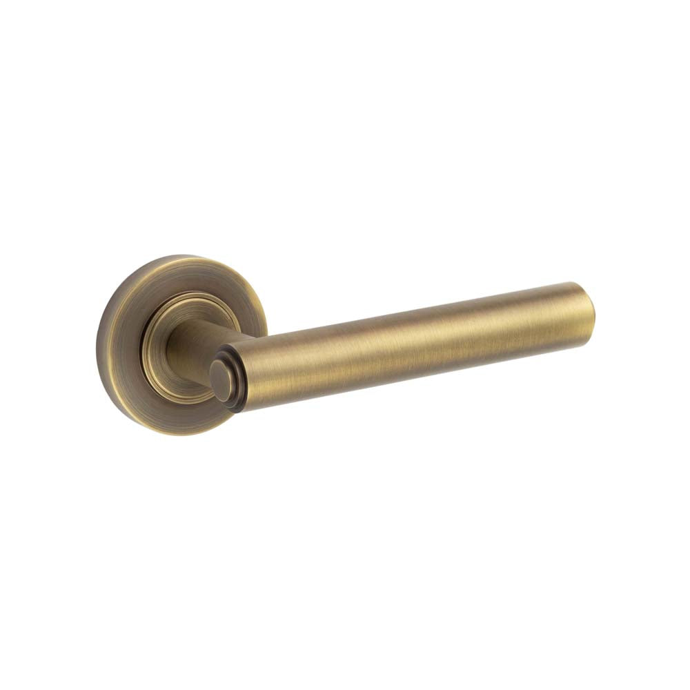 Richmond Lever Handle on Rose– FulhamBrassOnline