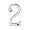 76mm Traditional Face Fix Door Numeral