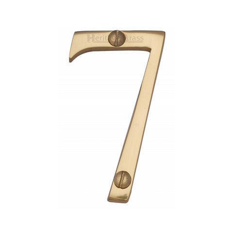 76mm Traditional Face Fix Door Numeral