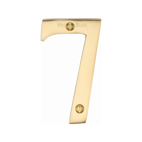 76mm Traditional Face Fix Door Numeral