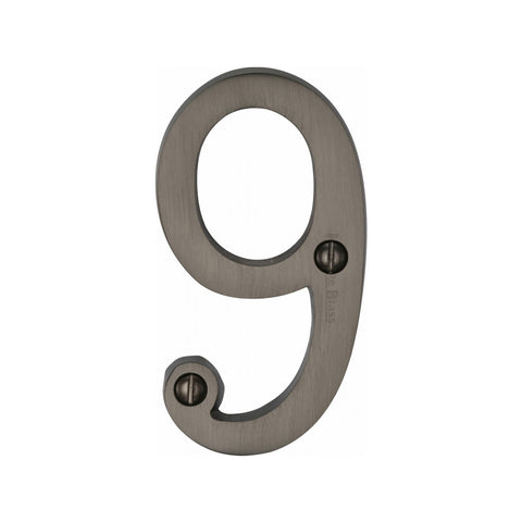 76mm Traditional Face Fix Door Numeral