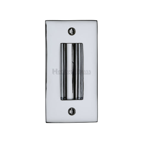 Rectangular Flush Pull Visible Fixings