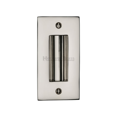 Rectangular Flush Pull Visible Fixings