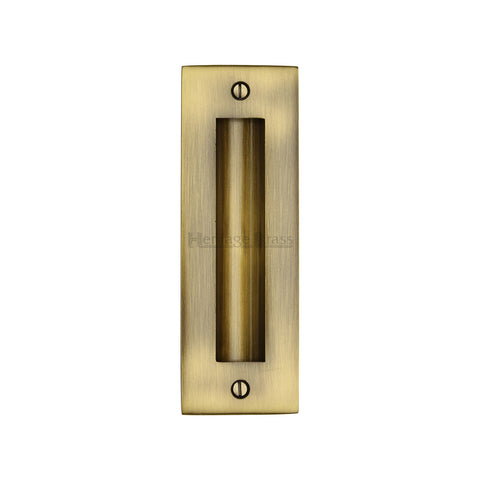 Rectangular Flush Pull Visible Fixings