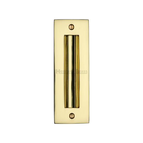 Rectangular Flush Pull Visible Fixings