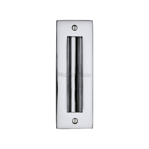 Rectangular Flush Pull Visible Fixings