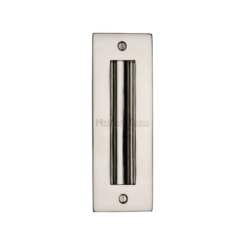 Rectangular Flush Pull Visible Fixings