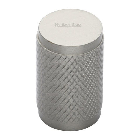 Cylindrical Knurled Cabinet Knob