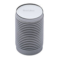 Cylindrical Ribbed Cabinet Knob