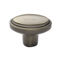 Stepped Oval Cabinet Knob 41mm