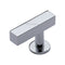 Offset Square Cabinet Knob 44mm