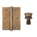 FBH.03.01 Medium Traditional Brass Butt Hinge with HF.11.01