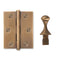 FBH.03.01 Medium Traditional Brass Butt Hinge with HF.13.01