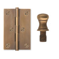 FBH.04.01 Large Traditional Brass Butt Hinge with HF.03.01