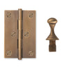 FBH.04.01 Large Traditional Brass Butt Hinge with HF.13.01