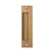 FP.01.01 Rectangular Flush Pull Handle Suitable for Drawers and Doors 140 x 40m