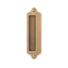 FP.02.01 Serpentine Flush Pull Handle Suitable for Drawers and Doors
