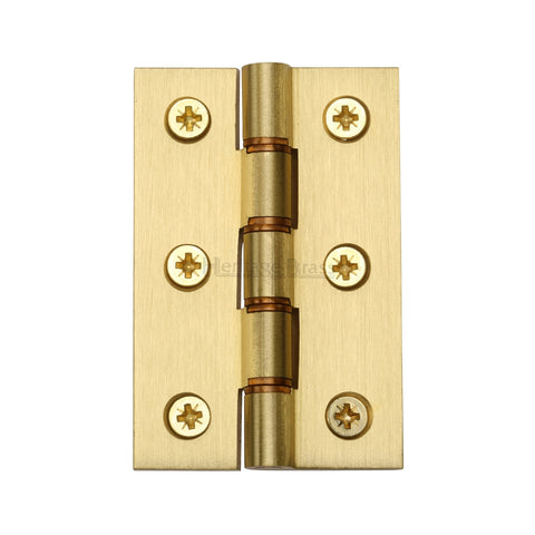 Double Phosphor Washered Brass Butt Hinges