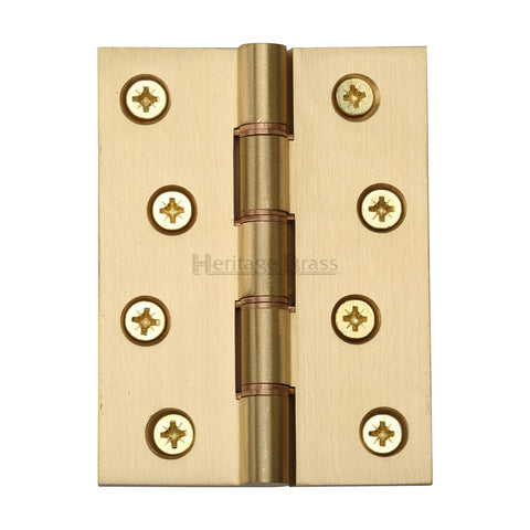 Double Phosphor Washered Brass Butt Hinges