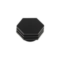 Nile Hexagon Cupboard Knob with Step Detail