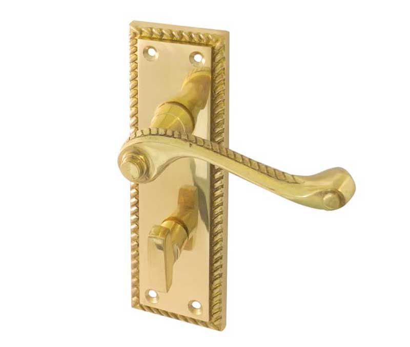 Georgian Scroll Lever Handles Fulhambrass Ironmongery London Shop ...