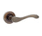 Gamma Lever Handle on Rose