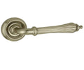 Giselle Lever Handle on Round Rose