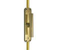 Locking Espagnolette Bolt With Straight T Bar Handle to Suit Maximum Door Height 2400mm c/w Allen Key Lock