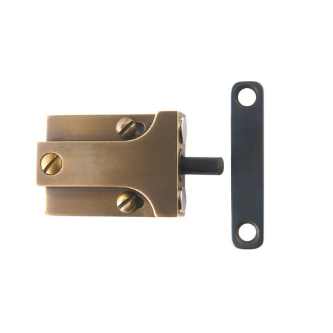 MC.01 Adjustable magnetic catch with locking screw design and in-built damper for soft door closing