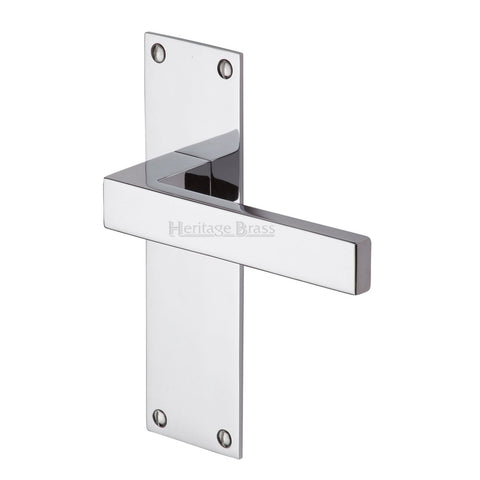 Metro Lever Handle on Low Profile Backplate