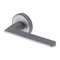 Pyramid Lever Handle on Round Rose