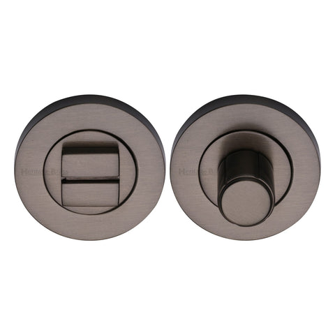 Plain Round Bathroom Turn & Release