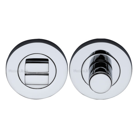 Plain Round Bathroom Turn & Release