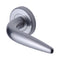 Goccia Lever Handle on Round Rose