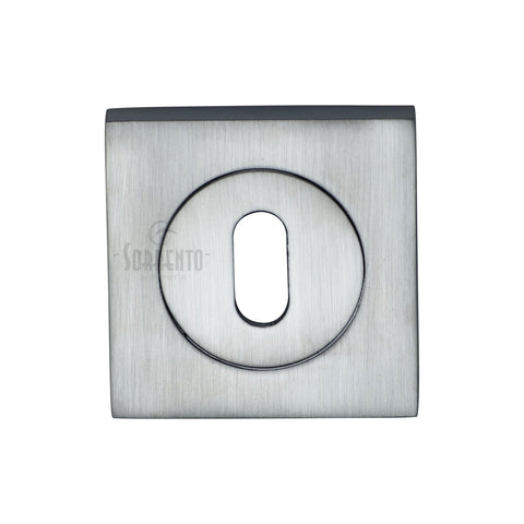 50mm Square Standard Keyhole Escutcheon