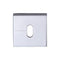 54 x 54mm Square Keyhole Escutcheon Concealed Fix