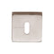 54 x 54mm Square Keyhole Escutcheon Concealed Fix