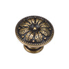 Classic Floral Round Cabinet Knob