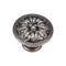 Classic Floral Round Cabinet Knob