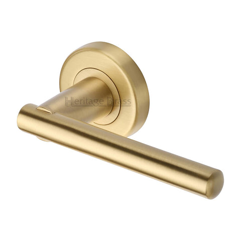 Challenger Lever Handle on Round Rose