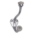 Double Robe Hook with Ceramic Ends