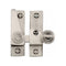 Hook Plate Lockable Straight Arm Sash Fastener With Reeded Ball 69 x 20mm