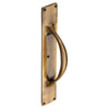 Pull Handle on 303 x 53mm Face Fixed Plate