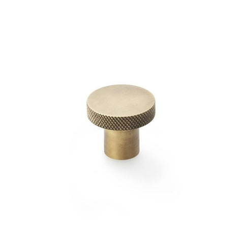 Alexander & Wilks Hanover Knurled Circular Cupboard Knob