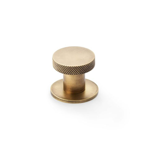 Alexander & Wilks Hanover Knurled Circular Cupboard Knob
