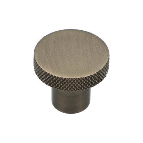 Alexander & Wilks Hanover Knurled Circular Cupboard Knob