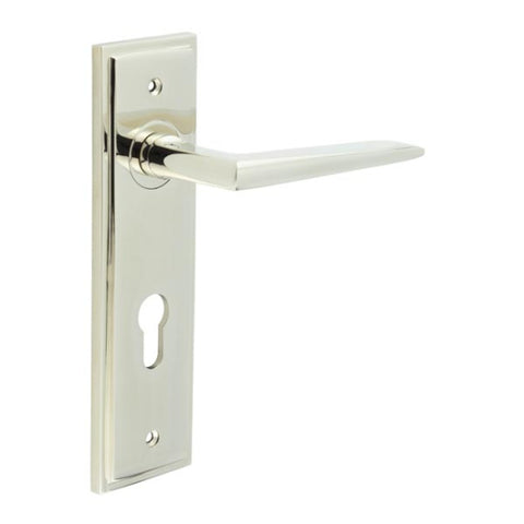 Mayfair Lever Handle on Backplate